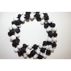 BERRIE Ã Pois Noir & Blanc