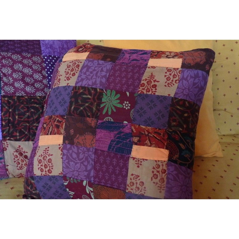 Purple Housse de coussin 