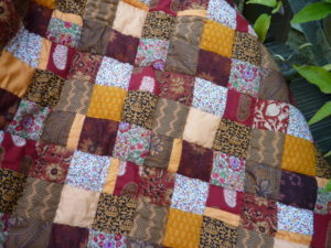 Plaid Quilt Patchwork SAFRAN